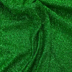 Confetti Metallic Table Runner in Green