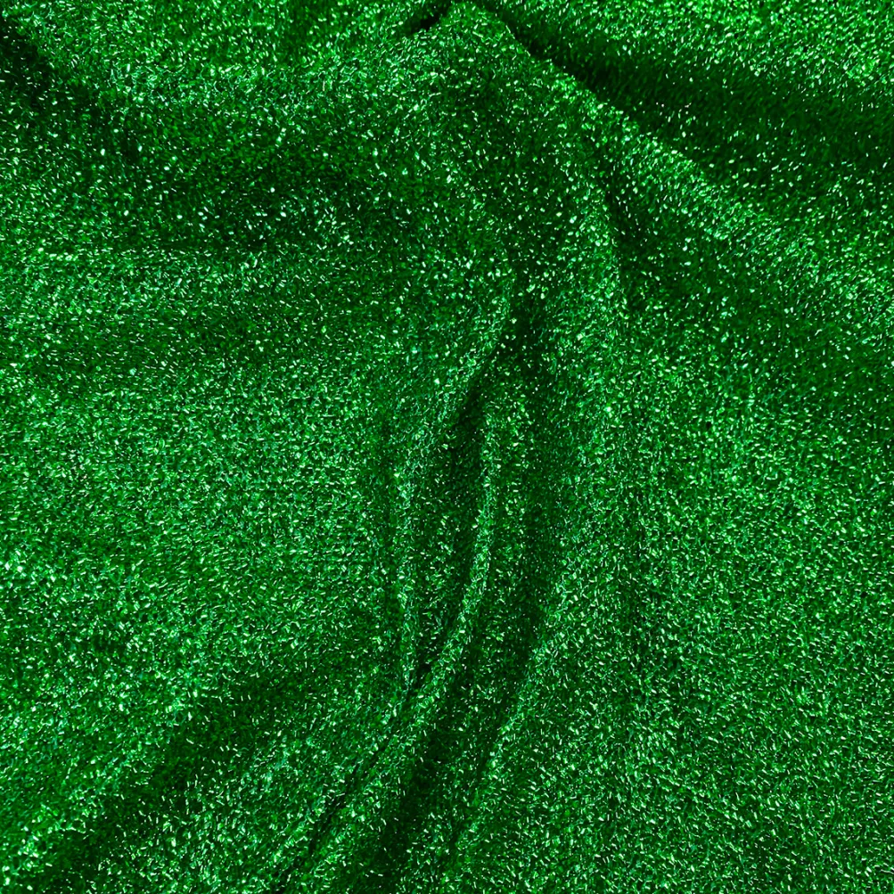Confetti Metallic Table Runner in Green