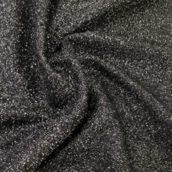 Confetti Metallic Table Runner in Black