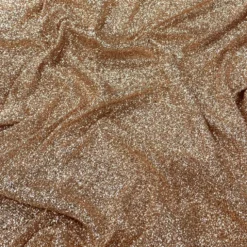 Confetti Metallic Table Runner in Champagne