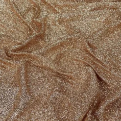 Confetti Metallic Table Runner in Champagne