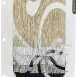Contempo Scroll Sheer Table Runner in Royal