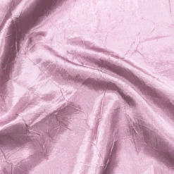Crush Satin (Bichon) Table Linen in Pink 156