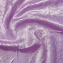 Crush Satin (Bichon) Table Linen in Lavender 468