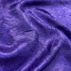 Crush Satin (Bichon) Table Linen in Purple 658
