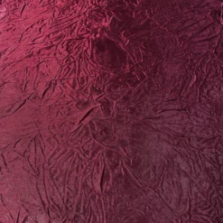 Crush Satin (Bichon) Table Linen in Burgundy 232