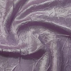 Crush Satin (Bichon) Table Linen in Mauve 055