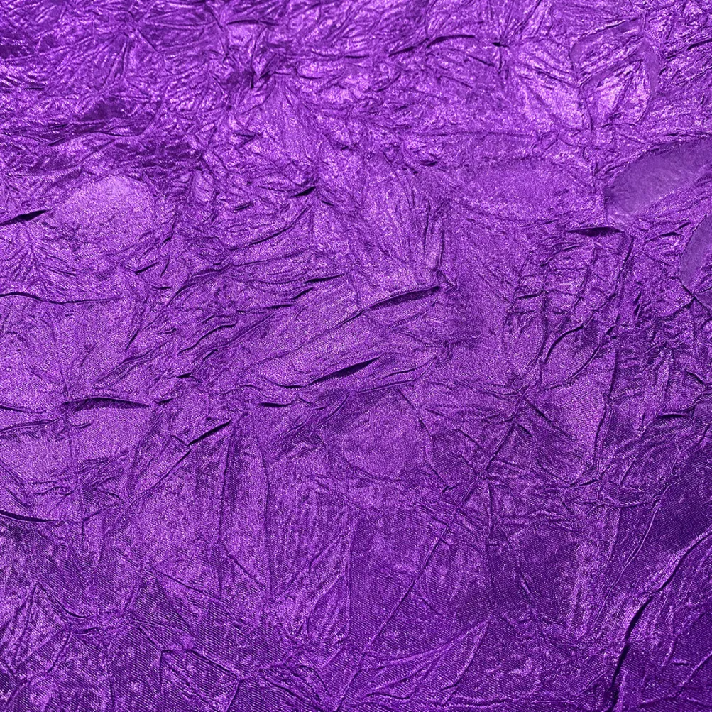 Crush Satin (Bichon) Table Runner in Plum 555