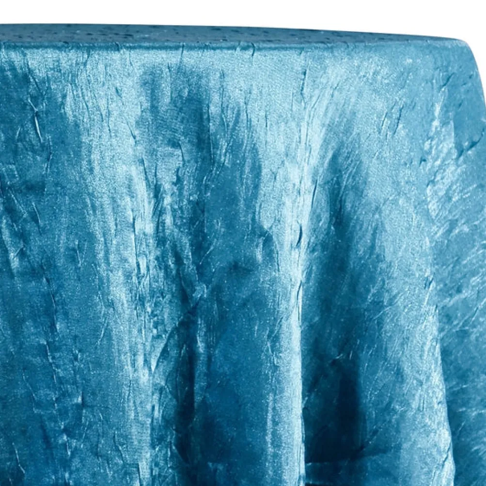 Crush Shimmer (Galaxy) Table Linen in Turquoise 12