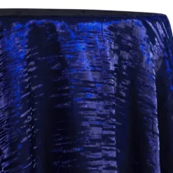 Crush Shimmer (Galaxy) Table Linen in Royal 2