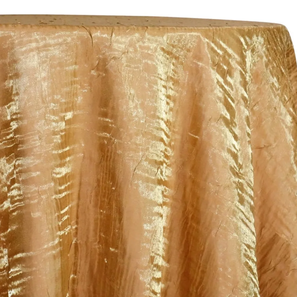 Crush Shimmer (Galaxy) Table Linen in Gold 30