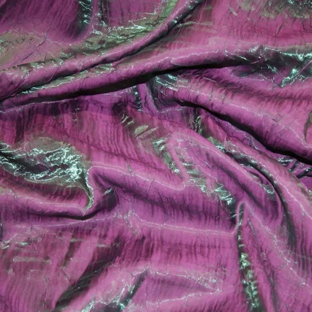Crush Shimmer (Galaxy) Table Linen in Magenta 8