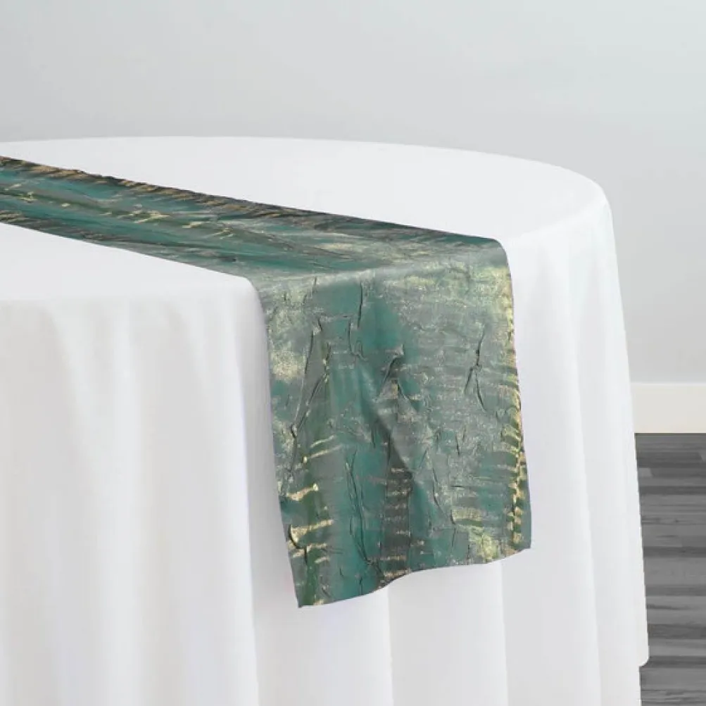 Crush Shimmer (Galaxy) Table Runner in Celerysh 24