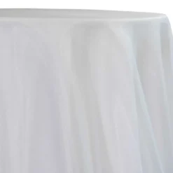 Crystal Organza Table Linen in Off White 250