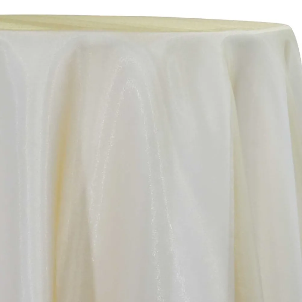Crystal Organza Table Linen in Khaki 900