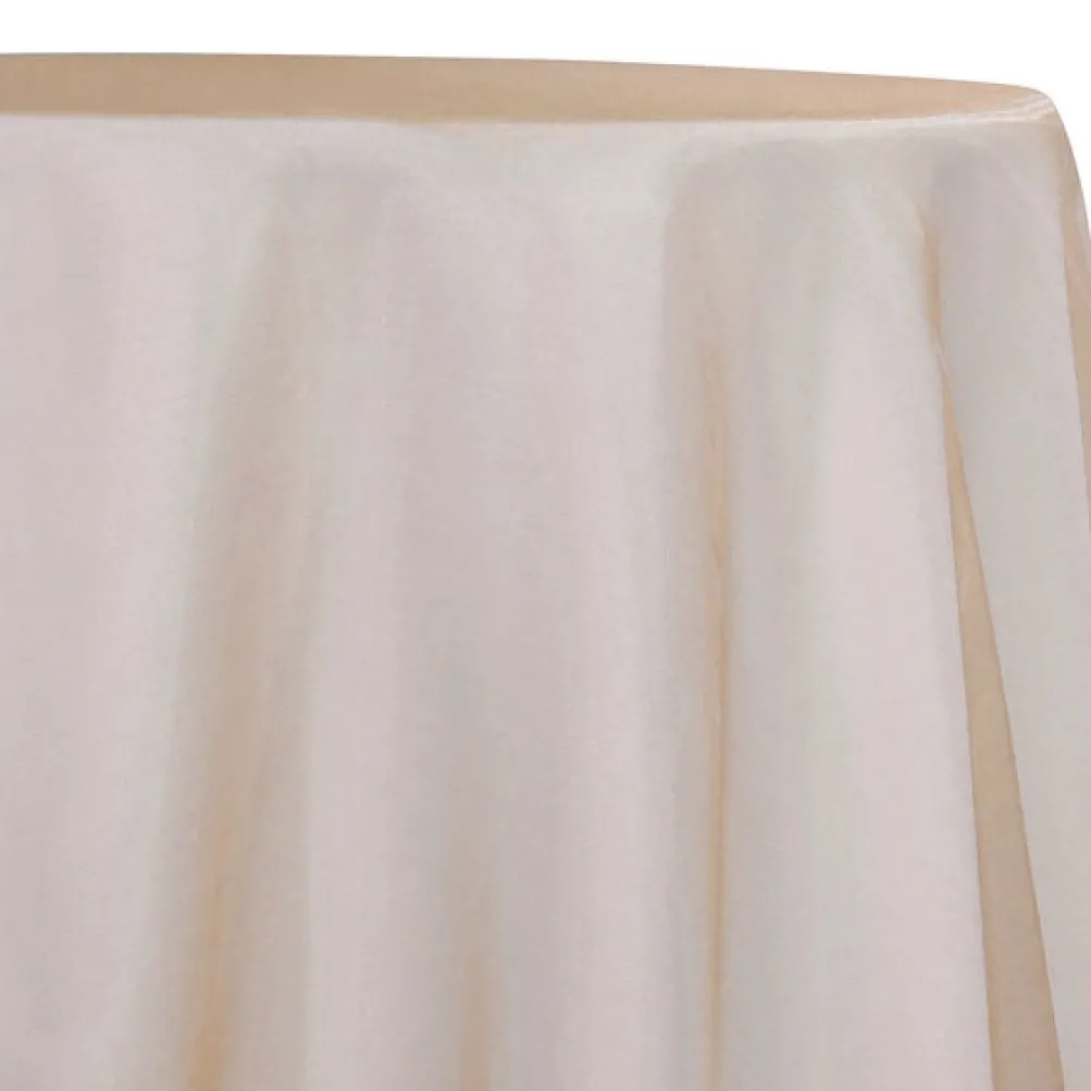 Crystal Organza Table Linen in Peach 705