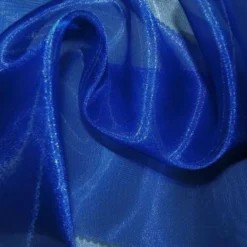 Crystal Organza Table Linen in Royal 647