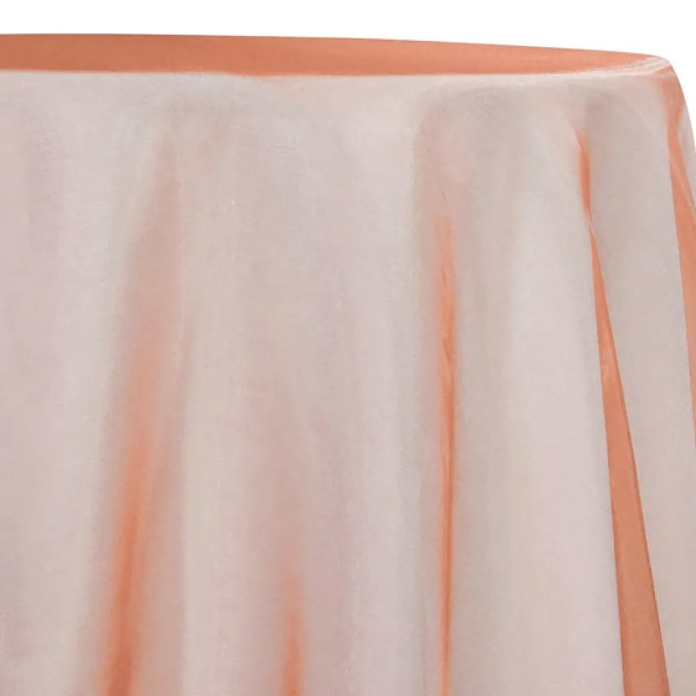 Crystal Organza Table Linen in Dusty Rose 161