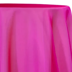 Crystal Organza Table Linen in Fuchsia 916