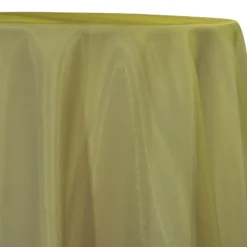 Crystal Organza Table Linen in Olive 337