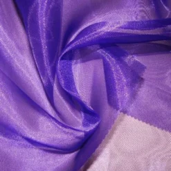 Crystal Organza Table Runner in Purple 658
