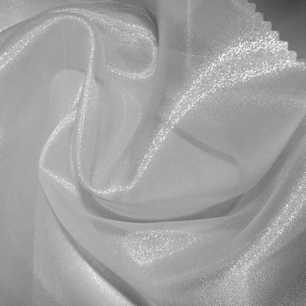 Crystal Organza Table Runner in White 700