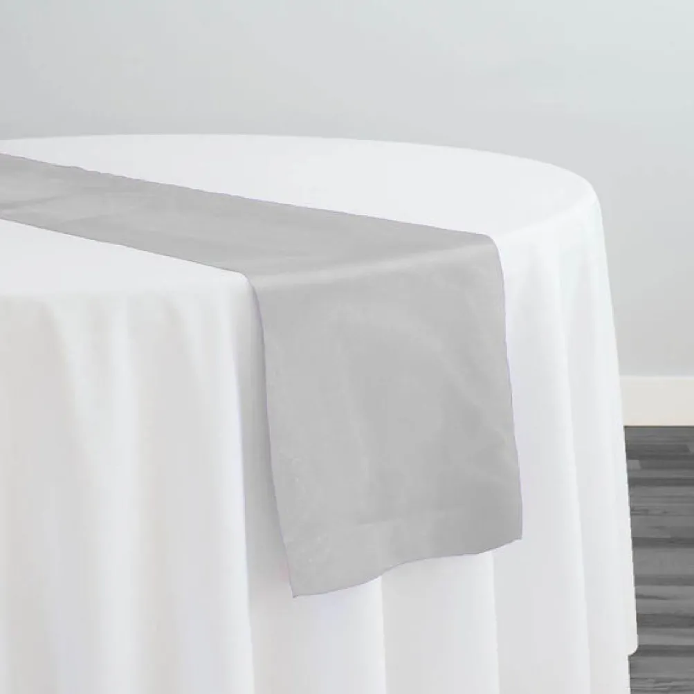 Crystal Organza Table Runner in White 700