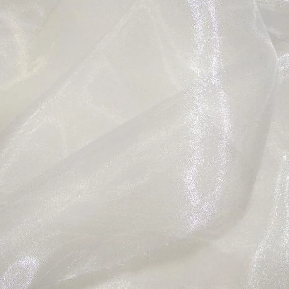 Crystal Organza Table Runner in Off White 250