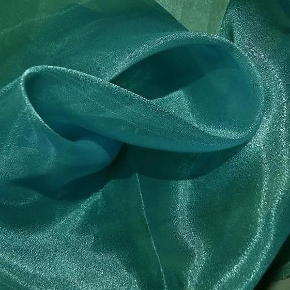 Crystal Organza Table Runner in Jade 390