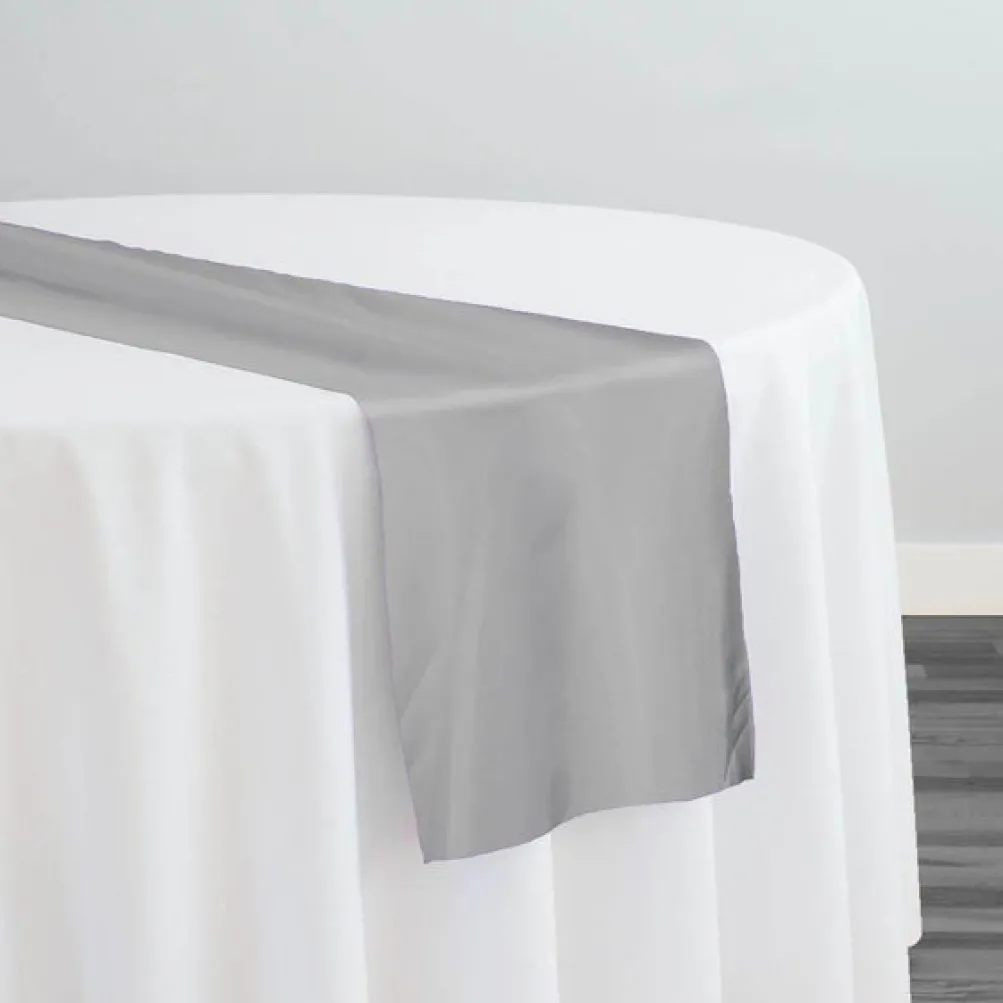 Crystal Organza Table Runner in Gray L 127