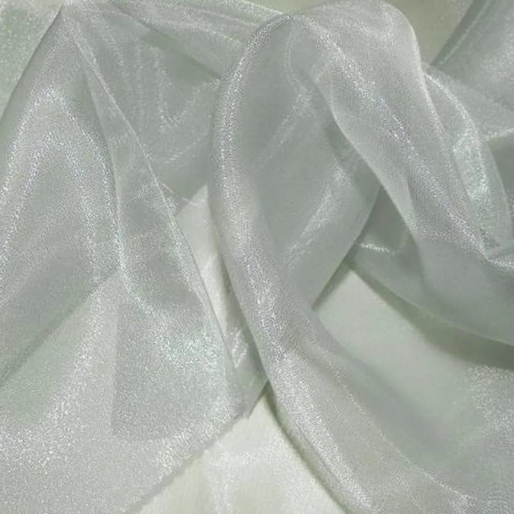 Crystal Organza Table Runner in Gray L 127
