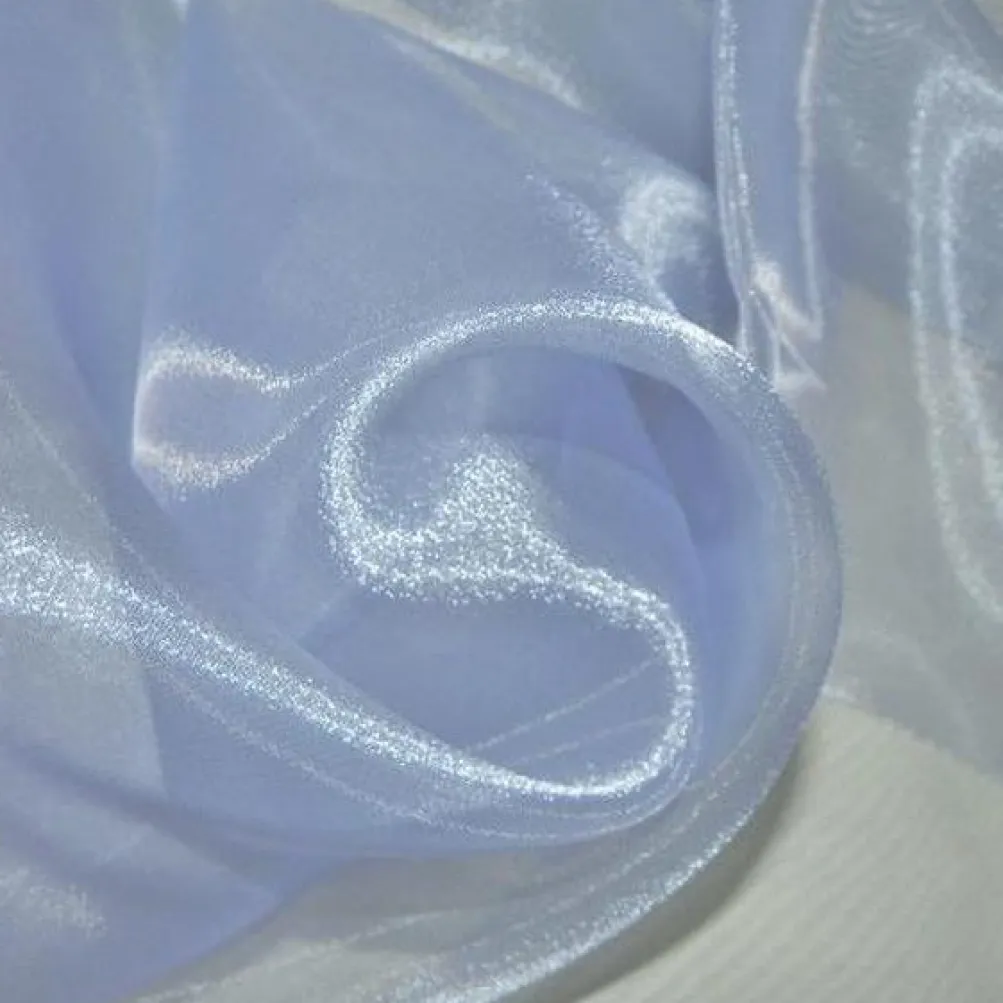 Crystal Organza Table Runner in Blue D 208