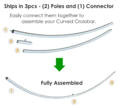 Curved Crossbar (Bar Only)