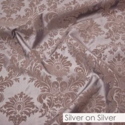 Damask Flocking Taffeta
