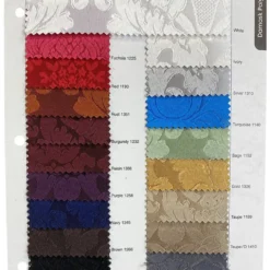Damask Poly Table Linen in Taupe 1189