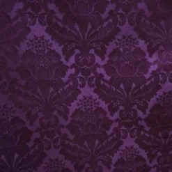 Damask Poly Table Napkin in Raisin 1356