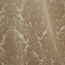 Damask Poly Table Runner in Taupe 1189