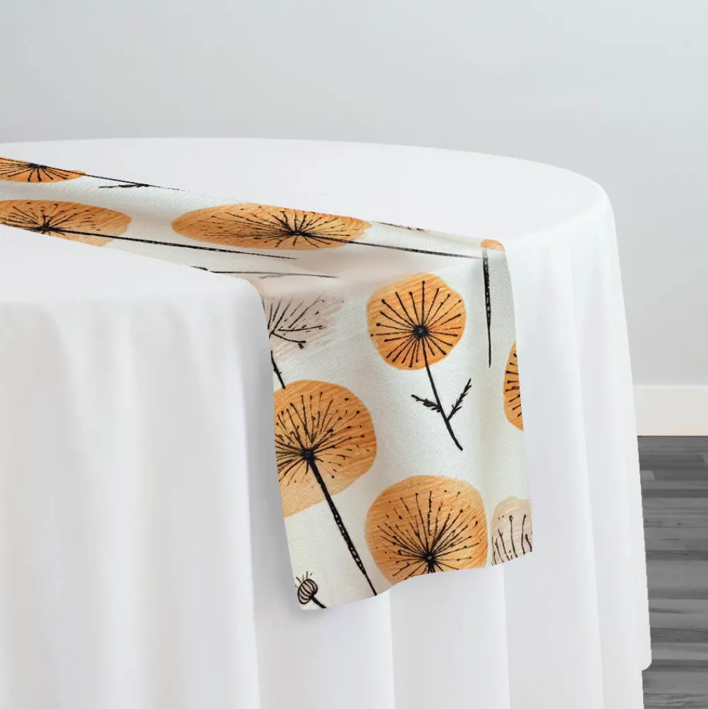 Dandelion (Poly Print) Table Runner