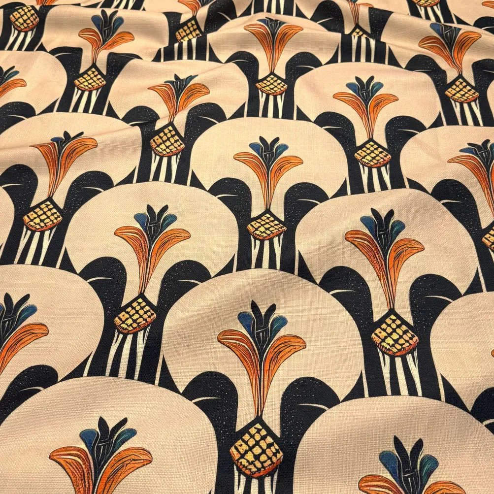 Deco Art (Slub Print) Table Linen