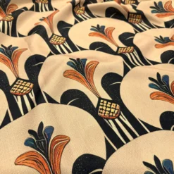 Deco Art (Slub Print) Table Napkin