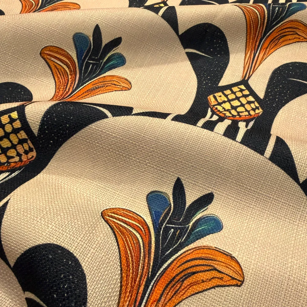 Deco Art (Slub Print) Table Runner
