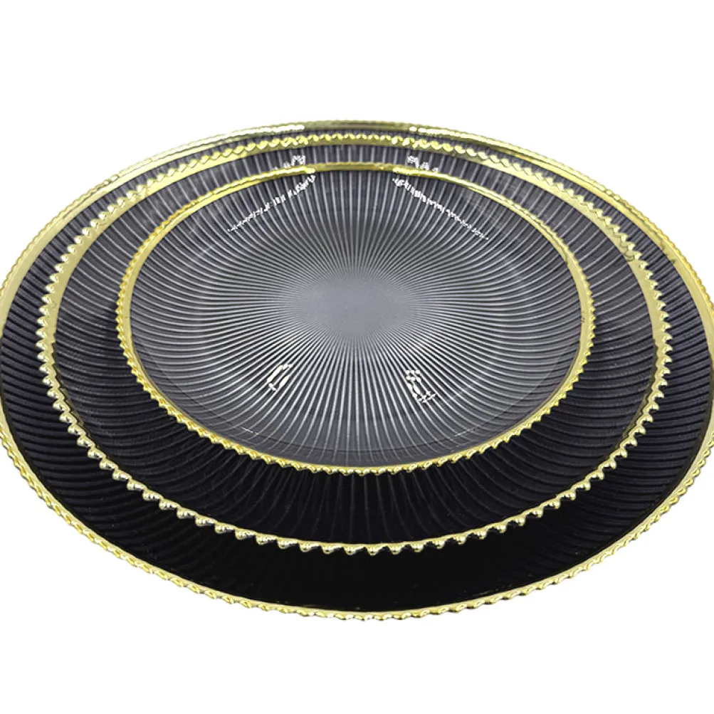 Deco - Glass Dinnerware in Purple (Item # 0405)