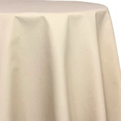 Deco Leather Table Linen in Cream