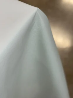 Deco Leather Table Linen in White