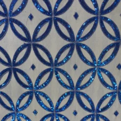 Delano Sequins Table Linen in Royal