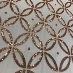 Delano Sequins Table Linen in Blush