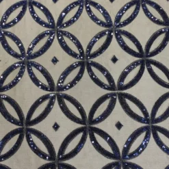 Delano Sequins Table Runner in Navy