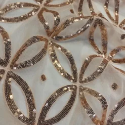 Delano Sequins Table Runner in Blush