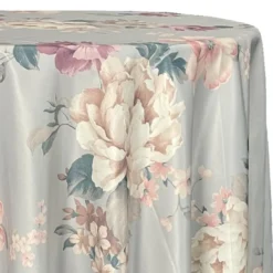 Dusk Bloom (Poly Print) Table Linen