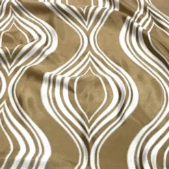 Eclipse Jacquard (Reversible) Table Linen in Gold